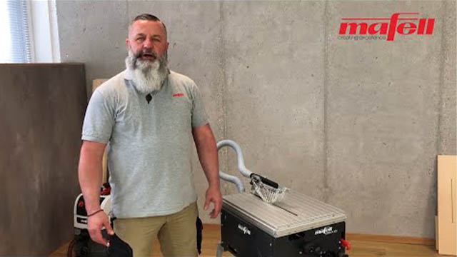 ERIKA 60 - Sägeblattwechsel