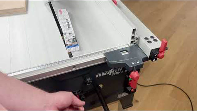 ERIKA 70 / 85 - Parallelanschlag mit Freischnitt